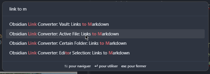 Screenshot - commande pour convertir les liens en markdown.png